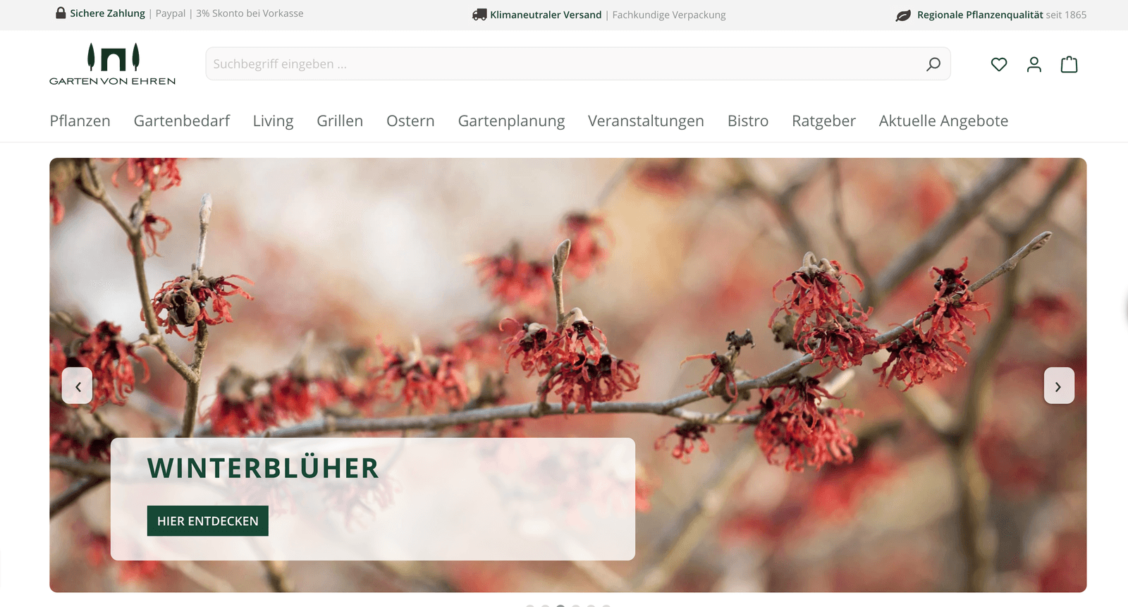 Garten von Ehren auf Desktop