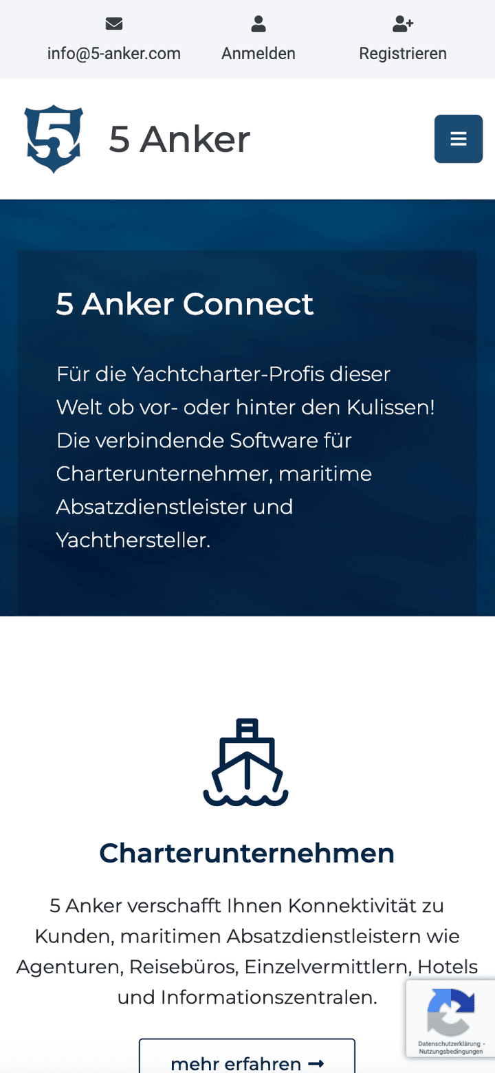 5 Anker Connect auf Mobilgeräten